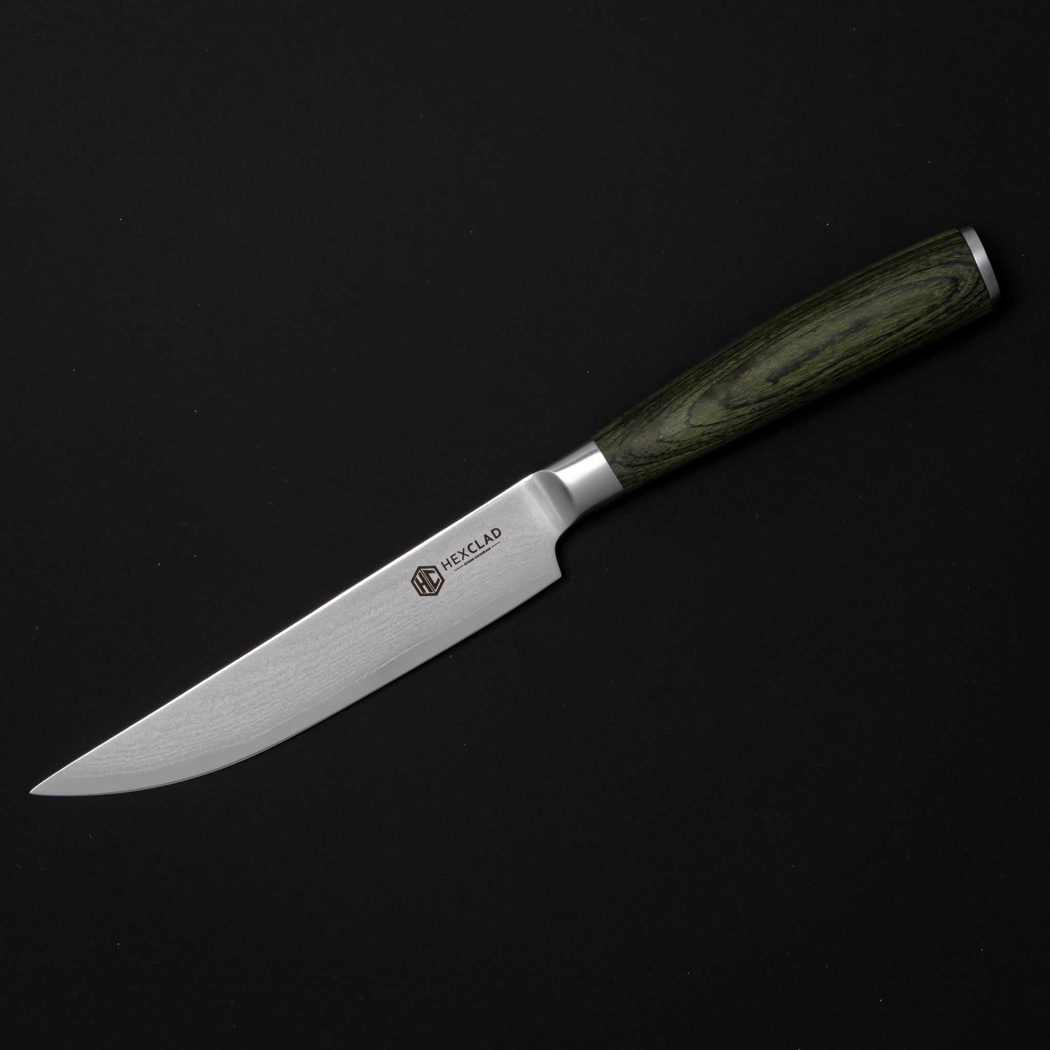 8pc Damascus Steel Knife Set HexClad Cookware Hexclad Cookware