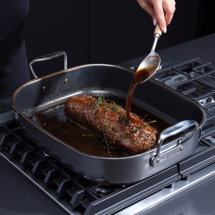 HexClad Hybrid Roasting Pan Hexclad Cookware