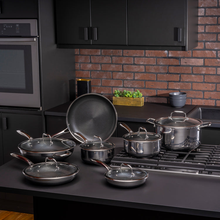 HexClad Ultimate Everything Collection (Black Apron) Hexclad Cookware
