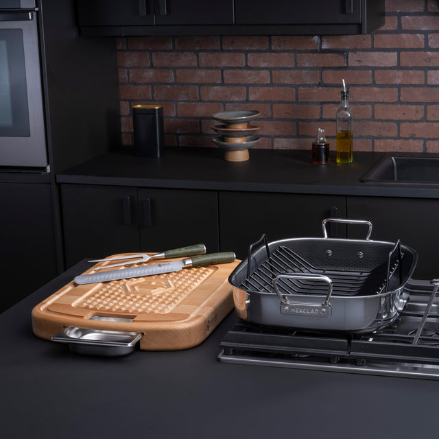 HexClad Hybrid Carving and Roasting Set – Hexclad Cookware