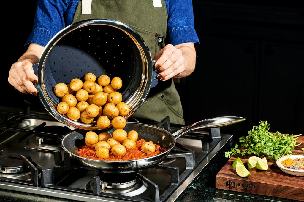 Steamed Indian-Spiced Potatoes