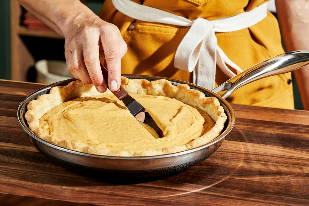 Pumpkin Pie in a 10" pan