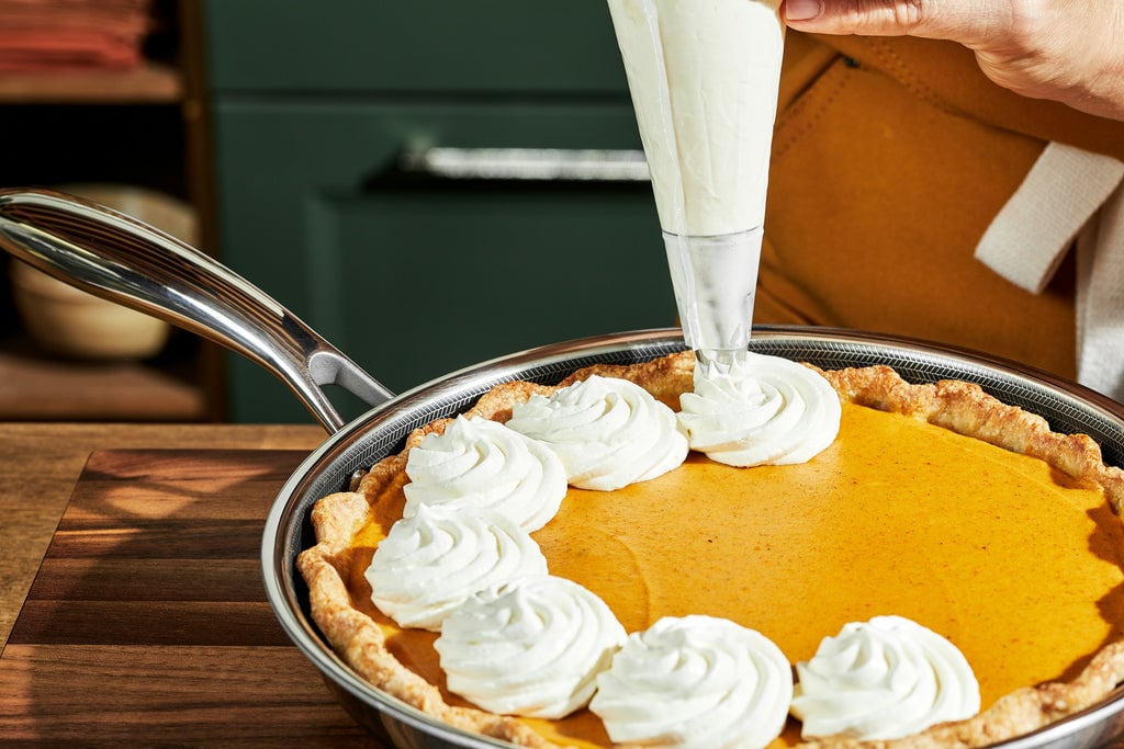 Skillet Pumpkin Chiffon Pie