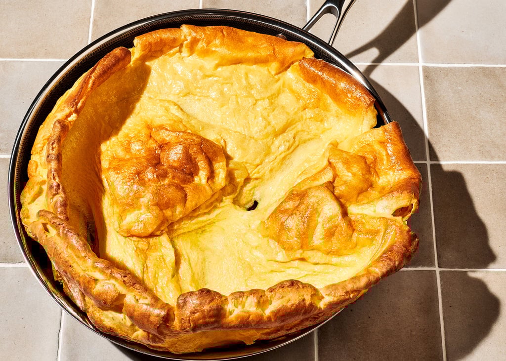 Yorkshire Pudding in frying pan