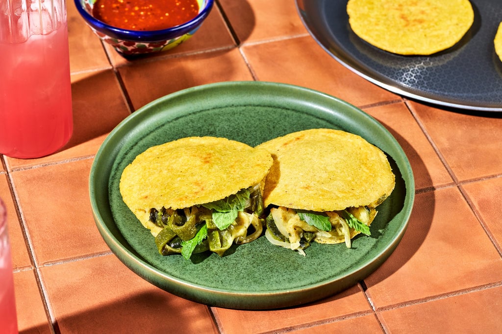 Valparaíso Zacatecas-Style Gorditas with Rajas
