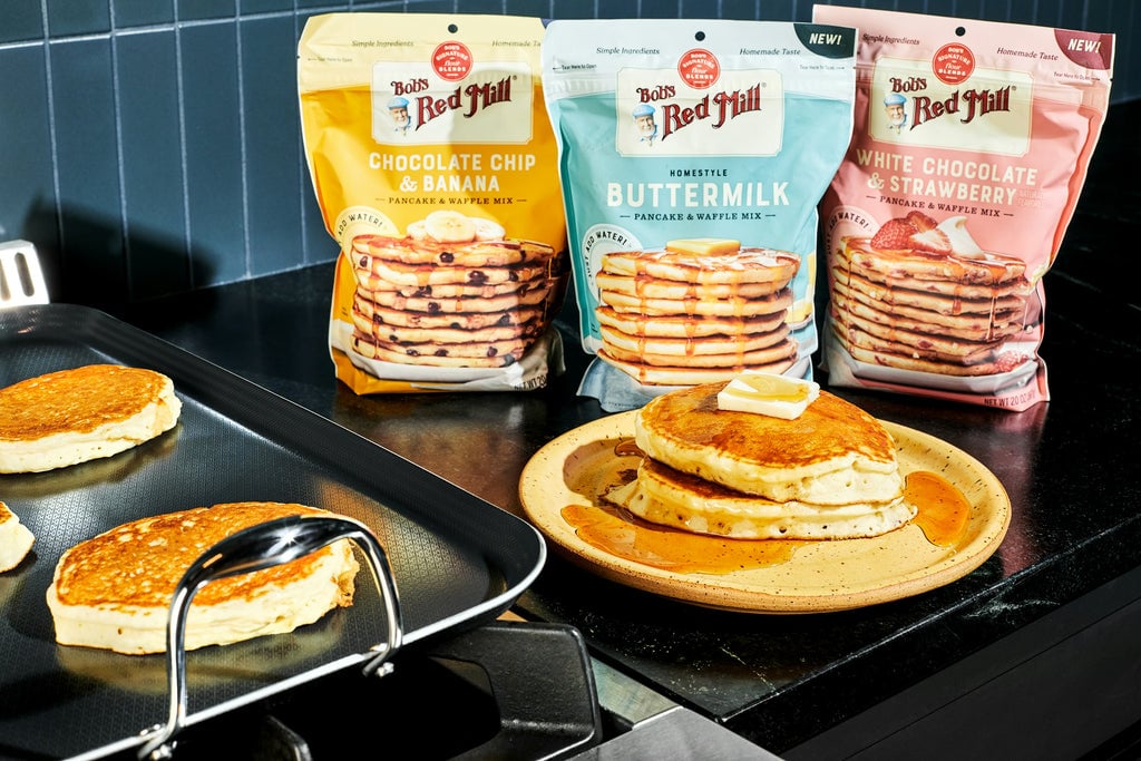 Bob's Red Mill Pancakes with Pumpkin Spice Syrup
