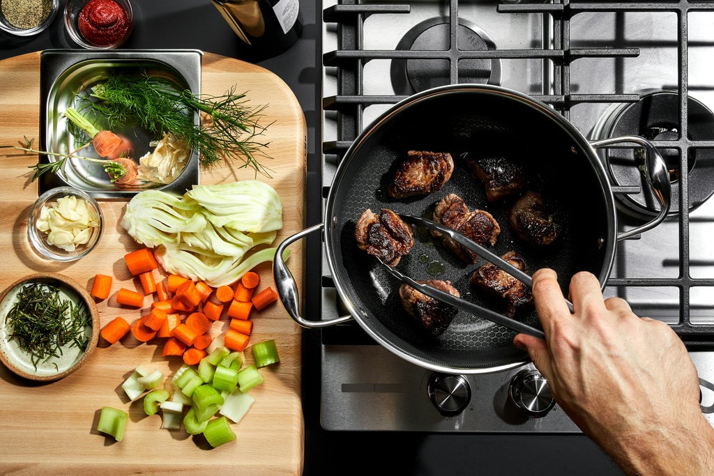 Meat in 5 QT Dutch Oven