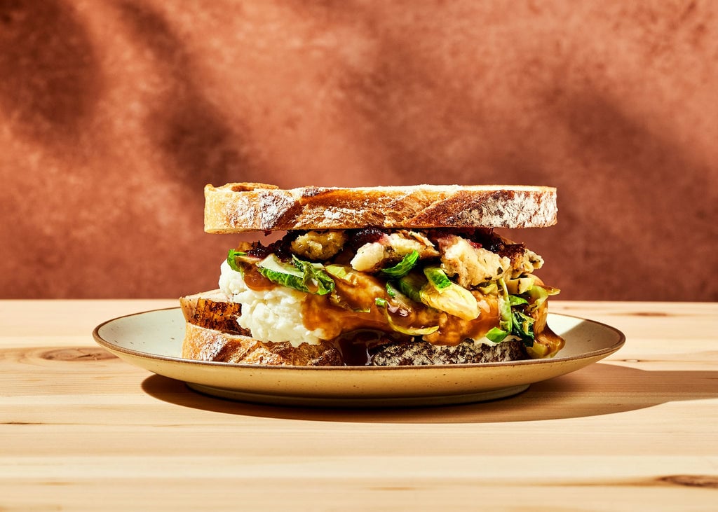 Thanksgiving Leftover Sandwich