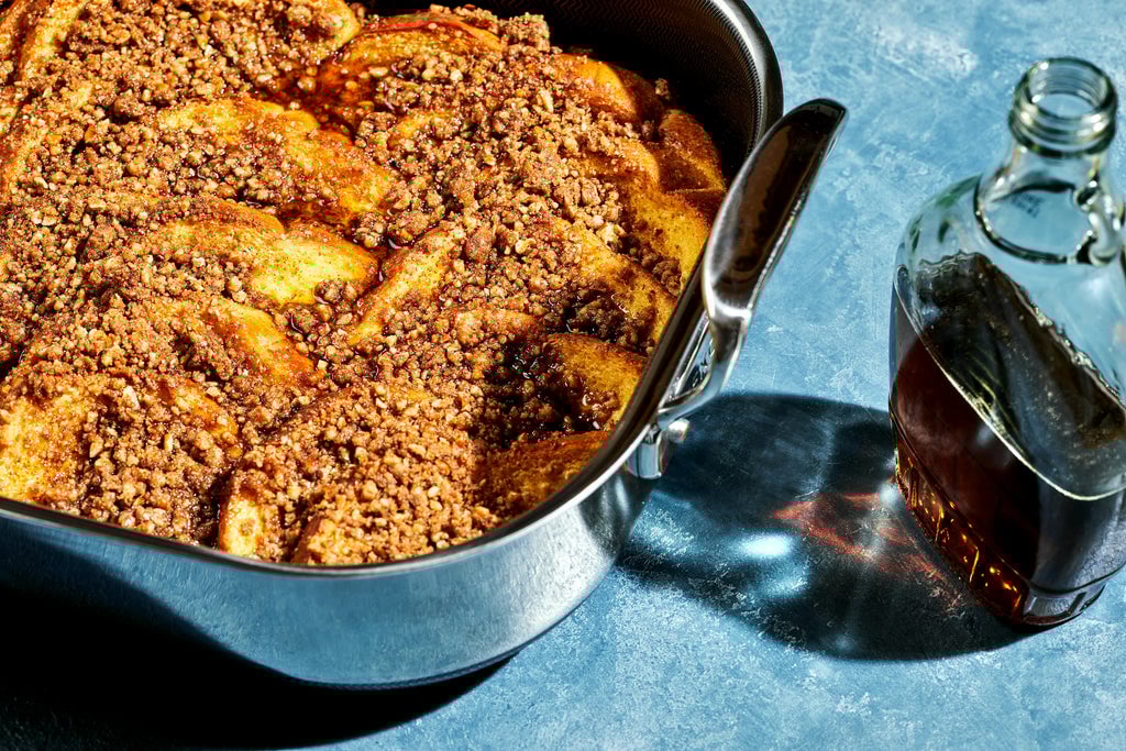 Brown Sugar-Cinnamon Crunch French Toast Casserole