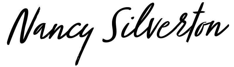 Cursive text spelling 'Nancy Silverton' in black.