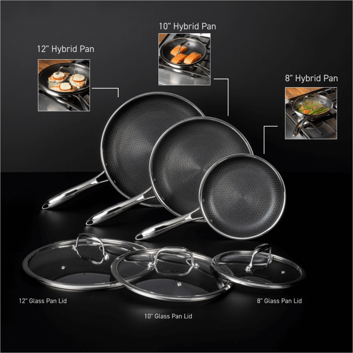5 QT Saucepan – HexClad Cookware